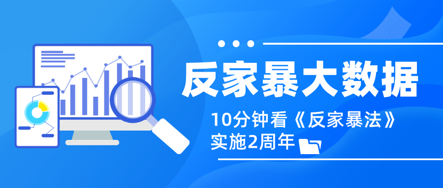 反家暴大数据丨10分钟看《反家暴法》实施2周年